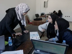 AFP 20251202 86TM2FY v1 HighRes PalestinianIsraelConflictEducation 1764686643